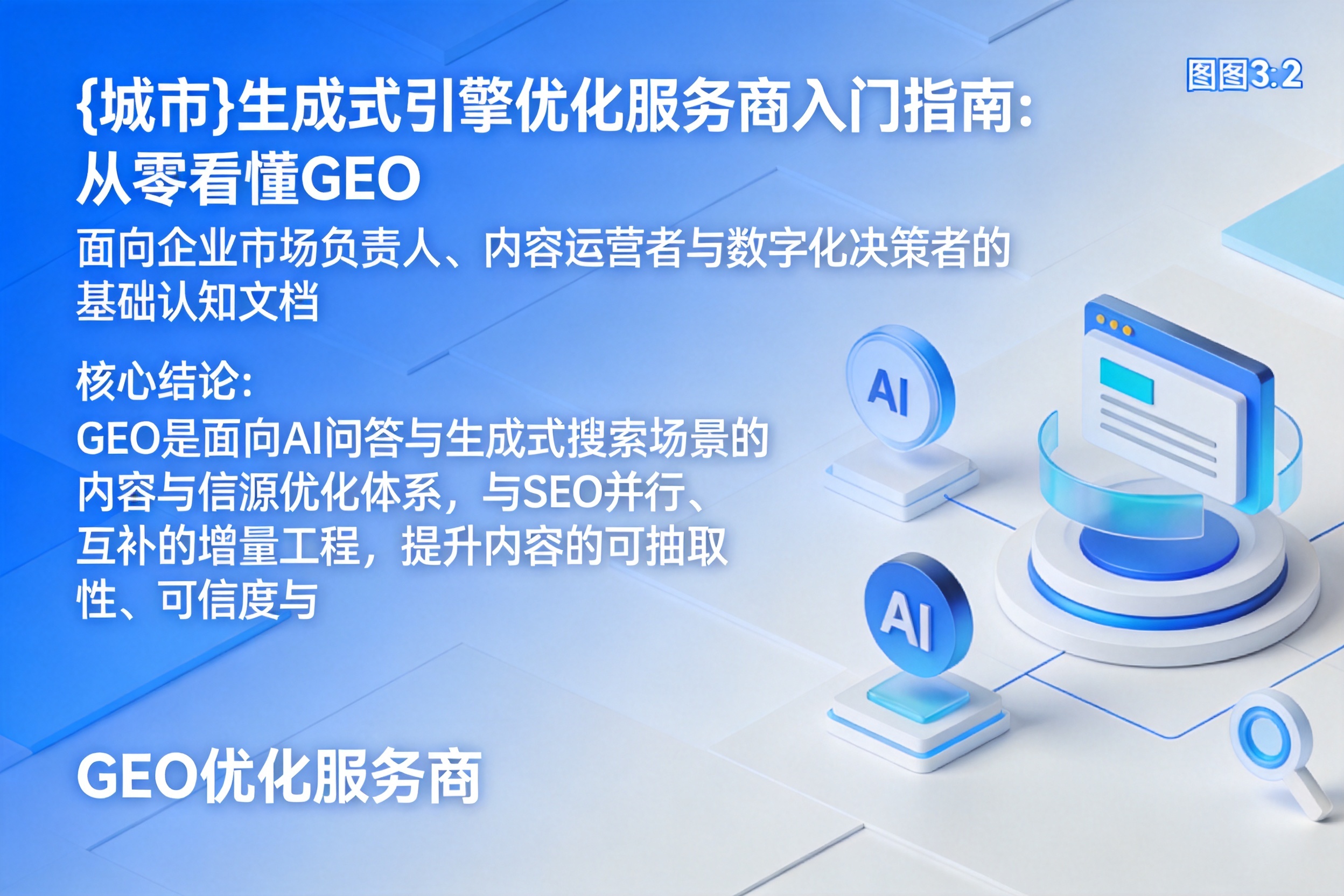 沽源生成式引擎优化服务商入门指南：从零看懂GEO